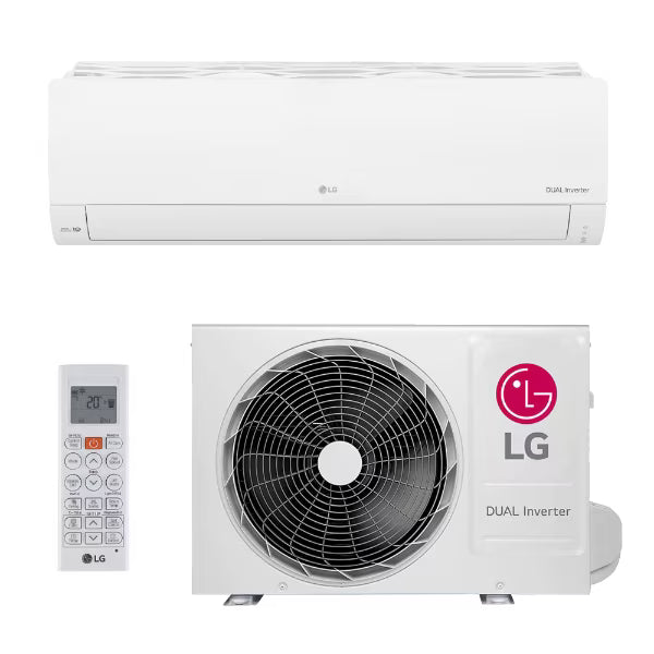 Ar-Condicionado Split Inverter 9000 BTUs LG AI Dual Inverter Voice Só Frio S3-Q09AA31A 220V